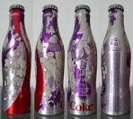 Coke Benelux Aluminum Bottle