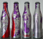 Coke Benelux Aluminum Bottle