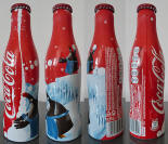 Coke Benelux Aluminum Bottle