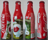 Coke Benelux Aluminum Bottle