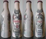 Coke Light Benelux Aluminum Bottle