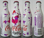 Coke Light Benelux Aluminum Bottle