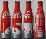 Coke Benelux Aluminum Bottle
