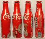 Coke Benelux Aluminum Bottle