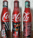 Coke Olympics Aluminum Bottle