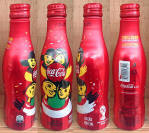 Coke Brazil Aluminum Bottle