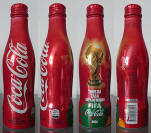 Coke Brazil Aluminum Bottle