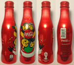 Coke Brazil Aluminum Bottle