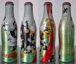 Coke Brazil Aluminum Bottle