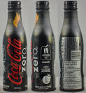 Coke Zero Canada Aluminum Bottle