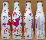 Coke Light Switzerland Aluminum Bottle