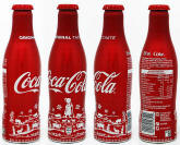 Coke Swiss Scenic Aluminum Bottle