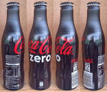 Coke Zero Germany Aluminum Bottle