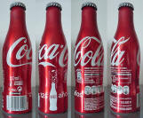 Coke Spain Aluminum Bottle