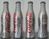 Coke Light Spain Aluminum Bottle