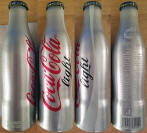 Coke Light Aluminum Bottle