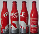 Coke Finland Aluminum Bottle