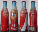 Coke France Aluminum Bottle