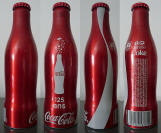 Coke France Aluminum Bottle