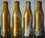 Coke France Aluminum Bottle