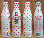 Coke Light France Aluminum Bottle