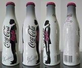 Coke Light France Aluminum Bottle