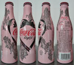 Coke Light France Aluminum Bottle