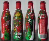 Coke France Aluminum Bottle