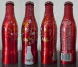 Coke France Aluminum Bottle