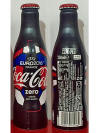 Coke Zero Euro 2016 Aluminum Bottle