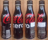 Coke Zero Aluminum Bottle