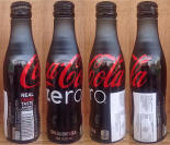 Coke Zero Aluminum Bottle