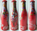 Coke McDonalds Hungary Aluminum Bottle 