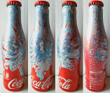 Coke McDonalds Hungary Aluminum Bottle 