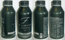 Filette Water Aluminum Bottle