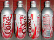 Cherry Coke Aluminum Bottle