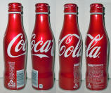 Coke Japan Aluminum Bottle