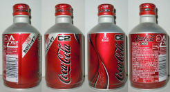 Coke Japan Aluminum Bottle