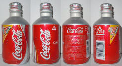 Coke Japan Aluminum Bottle