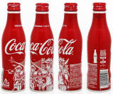 Coke Machi Asobi Aluminum Bottle