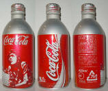 Coke Japan Aluminum Bottle