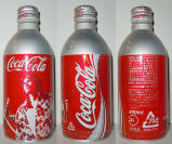 Coke Japan Aluminum Bottle