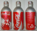 Coke Japan Aluminum Bottle