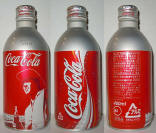 Coke Japan Aluminum Bottle