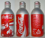 Coke Japan Aluminum Bottle