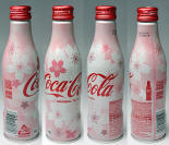 Coke Sakura Aluminum Bottle