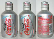 Diet Coke Japan Aluminum Bottle