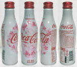 Coke Sakura Aluminum Bottle