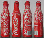 Coke Russia Aluminum Bottle