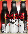 Coke Zero Aluminum Bottle